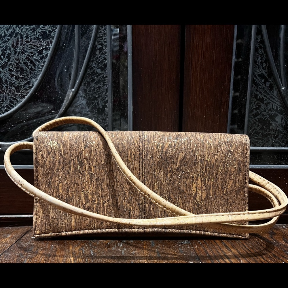 Bamboo shoulder bag